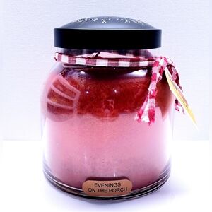 EVENING ON THE PORCH -A Cheerful Giver Papa Jar Scented Candle, 34 oz